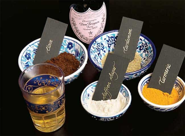 Top notes: Guerlain’s Thierry Wasser has created new fragrances which reflect the smells of foods and spices such as clove, turmeric, cardamom, jasmine tea, dried rose petals, etc Top notes: Guerlain’s Thierry Wasser has created new fragrances which reflect the smells of foods and spices such as clove, turmeric, cardamom, jasmine tea, dried rose petals, etc